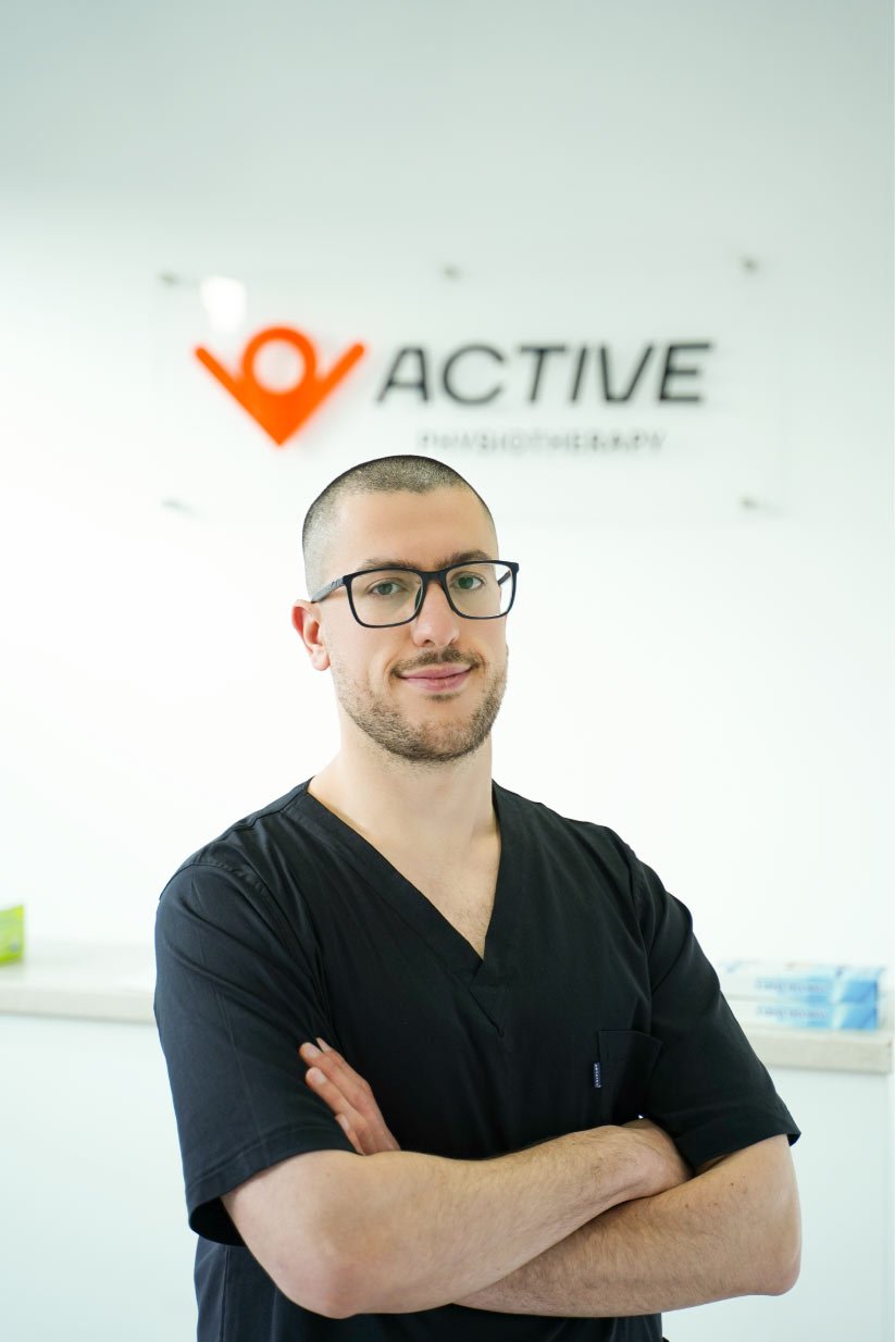 Blend Bytyqi fizioterapist Prishtine Active Physiotherapy